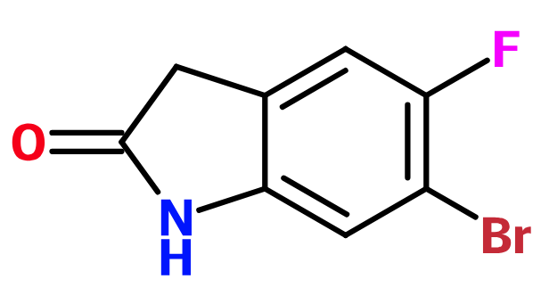 (image for) MCYB0556 6-Bromo-5-fluoro-1,3-dihydro-indol-2-one